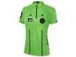 Capelli Sport Women's Official 1/4 Zip Soccer Referee Shirt - Green and Black