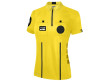 Capelli Sport Women's Official 1/4 Zip Soccer Referee Shirt - Yellow and Black