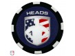CHIP-LAX Lacrosse Referee Flip Coin Heads
