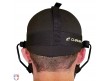 CM72-B-Champro Steel Umpire Mask Worn Back Harness View