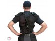 CP335 Champro Pro-Plus Plate Armor Umpire Chest Protector Worn Back View