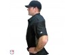 CP335 Champro Pro-Plus Plate Armor Umpire Chest Protector Worn Side View in Umpire Shirt