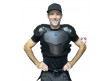 CPU5000 All-Star Cobalt Umpire Chest Protector Worn Front View without Extension