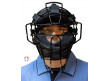 Diamond Eclipse Umpire Mask Worn Front