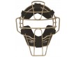 DFM-UMP-PGY Diamond Pewter Grey iX3 Aluminum Umpire Mask with Quik-Dry Front View
