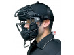 EvoShield MLB Black Pro-SRZ Windpact Mask Side Worn