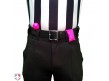 F130 Premium Pink Ball Center Referee Penalty Flag Worn Front View