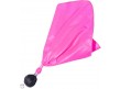 F132 PINK CENTER REFEREE PENALTY FLAG - BLACK BALL