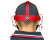 Force3 Patriotic Defender Umpire Mask Worn Red Back
