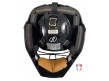 Force3 Black Defender Hockey Style Umpire Helmet Back
