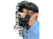 Force3 Defender Umpire Throat Guard Worn Side