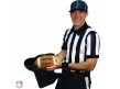 FB-TOWEL-BK RefSmart Game Day Football Referee Towel - Black In Use