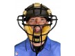 FM-Visor Umpire Sun Visor for Face Mask Worn Front View