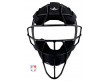 FM4000-MBK All-Star Black System Seven Steel Umpire Mask with Ultra Cool Front View