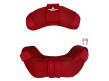 All-Star LUC Umpire Mask Replacement Pads - Red front