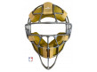 All-Star FM4000MAG Umpire Mask Replacement Pads - Deerskin On Silver Mask