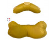 All-Star FM4000MAG Umpire Mask Replacement Pads - Deerskin Reverse