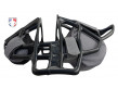 FM4000-UMP-BK/GY All-Star Black Magnesium Umpire Mask with Grey LUC Flat Side View