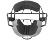 FM4000-UMP-BK/GY All-Star Black Magnesium Umpire Mask with Grey LUC Reverse