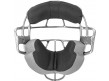 FM4000-UMP-SV/GY All-Star Silver Magnesium Umpire Mask with Grey LUC Inside View
