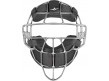 FM4000MAG-UMP-SV/BK All-Star Silver Magnesium Umpire Mask with Black LUC Front View