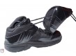 MU460XB3 New Balance V3 All-Black Mid-Cut Umpire Plate Shoes Inside Side View with Plate Up
