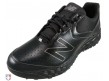 MU950AK3 New Balance V3 All-Black Low-Cut Umpire Base Shoes Outside Front Angled View