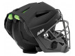 All-Star Matte Black MVP5 Umpire Helmet with Deflexion™ Tech	Backside