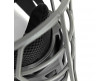 All-Star Matte Black MVP5 Umpire Helmet with Deflexion™ Tech	Chin Top View