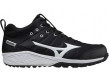 Mizuno Ambition 2 All-Surface Black & White Mid-Cut Shoes