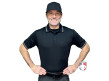 Mizuno Short Sleeve Umpire Shirt - Black Front