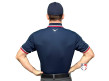 Mizuno Short Sleeve Umpire Shirt - Navy Back