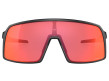 Oakley Sutro Sunglasses - Matte Black / Prizm Trail Torch