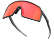 Oakley Sutro Sunglasses - Matte Black / Prizm Trail Torch