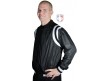 Smitty Collegiate Style Basketball Referee Jacket - Black with White Trim