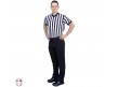 S290 Smitty NBA Style 4-Way Stretch Flat Front Premium Referee Pants - Tapered Fit with Western-Cut Pockets