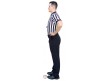 S297-NBA Smitty NBA Style 4-Way Stretch Flat Front Premium Referee Pants - Tapered Fit with Slash Pockets