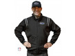 KHSAA Smitty Fleece Lined Umpire Jacket - Black and White