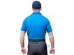 Smitty NCAA Softball Short Sleeve Body Flex Men's Umpire Shirt - Bright Blue