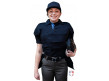Smitty NCAA Softball Short Sleeve Body Flex Women's Umpire Shirt - Midnight Navy
