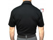 Smitty V3 Major League Replica Umpire Shirt - Black with Sky Blue Back