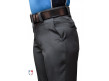 Smitty Women's Performance Poly Spandex Charcoal Grey Flat Front Plate Umpire Pants