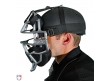 SC900UMP All-Star Cobalt Umpire Skull Cap Worn Side View with Mask