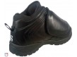 SM-PLATE Smitty All-Black Mid-Cut Umpire Plate Shoes Back Inside Angled View