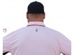 S312-PK-Smitty Major League Replica Umpire Shirt - Pink with Black Back Close Up