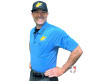 West Virginia (WVSSAC) Short Sleeve Umpire Shirt - Sky Blue with Black