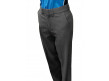 Smitty Women's Performance Poly Spandex Charcoal Grey Flat Front Combo Umpire Pants