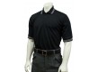 U126-BK Smitty Pro Knit Umpire Shirt - Black Front View