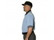 Smitty Pro Knit Umpire Shirt - Polo Blue with Black Collar