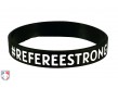 UA-REF-BAND #REFEREESTRONG Bracelet Front View